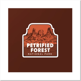 Petrified Forest National Park Landscape Posters and Art